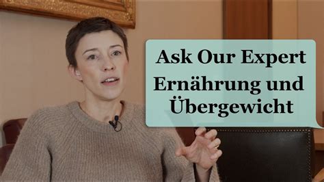 Ask Our Expert Prof Dr Katharina Timper Ern Hrung Und Adipositas