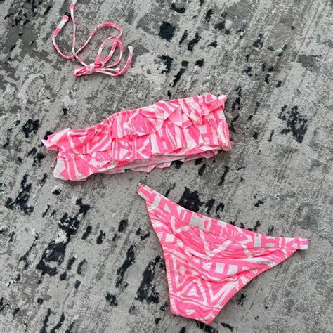 Roxy Swim Y K Roxy Bikini M Poshmark