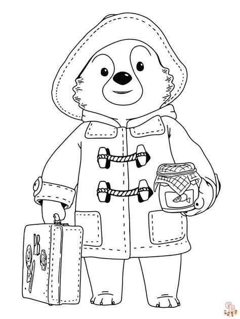 Przygody Paddingtona Kolorowanki Dla Dzieci GBcolouring