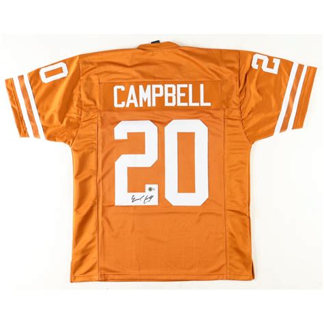 Earl Campbell Signed Texas Longhorns Jersey Beckett Pristine Auction