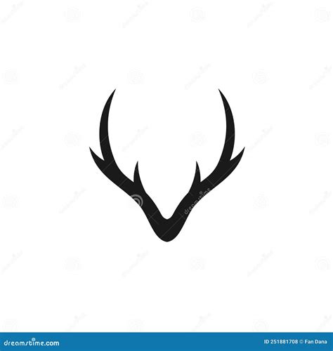 Deer Head Logo Design Icon Stock Illustration Illustration Of Artwork