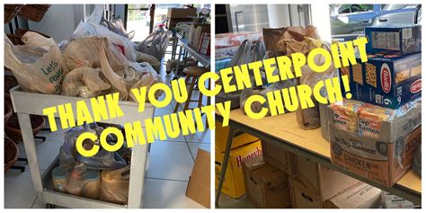 Centerpoint Community Church Food Drive Helps Outreach