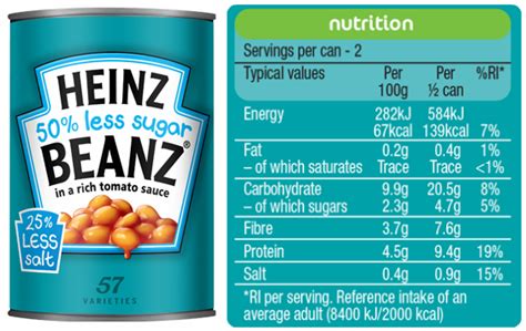 Heinz Baked Beans 50 Less Sugar Review Heinz Baked Beans Baked Beans Baking