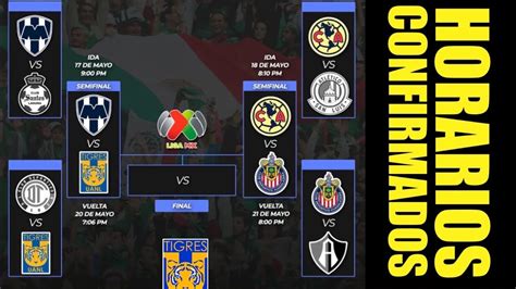 Horarios Confirmados Para Las Semifinales LIGA MX 2023 YouTube