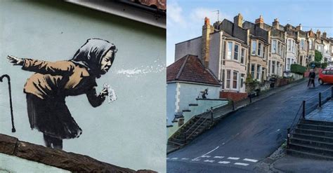 Banksy dévoile une nouvelle oeuvre dans un quartier tranquille de Bristol