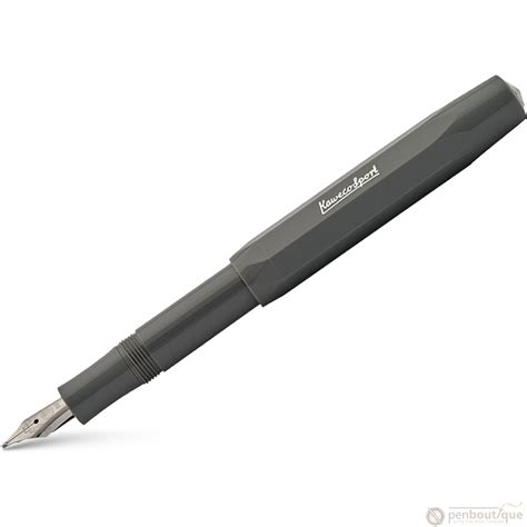 Kaweco Skyline Sport Fountain Pen Grey Broad Pen Boutique Ltd