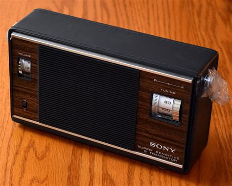 Vintage Sony Portable Transistor Radio Model 6R 33 AM Ba Flickr