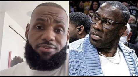 Lebron James Supports Shannon Sharpe After His Altercation With Ja