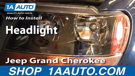 How To Change Jeep Grand Cherokee Headlight