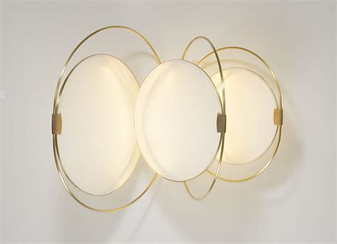 Modern Sconce, LED Lights. - The Hoop Shade Lamp was inspired by the dynamic motion of hoop ...