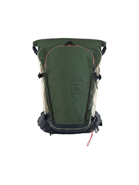 Abs Lawinenairbag Rucksack A Light Tour Van Deer Edition L Olive