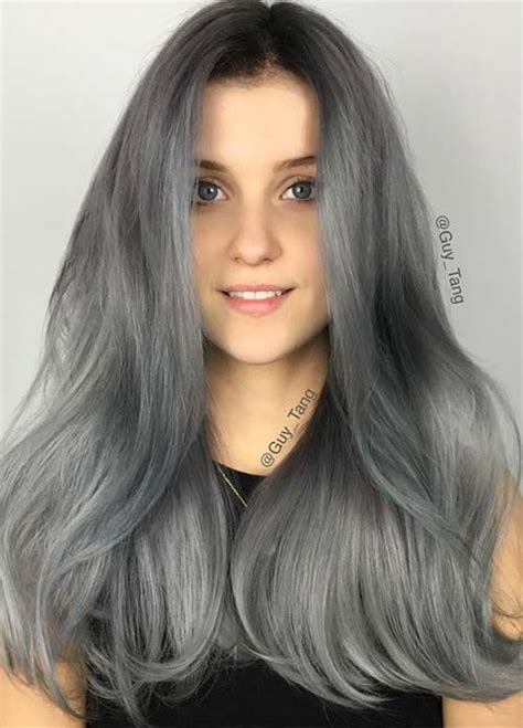 85 Silver Hair Color Ideas And Tips For Dyeing Maintaining Your Grey Hair Fashionisers