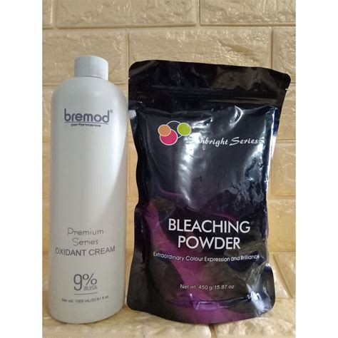 Set Sunbright Series Bleaching Powder G And Bremod Premium Series