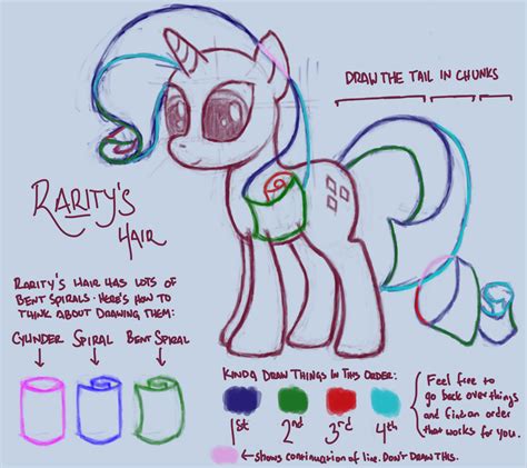 Rarity Hair Tutorial by DispatchRabbi on DeviantArt