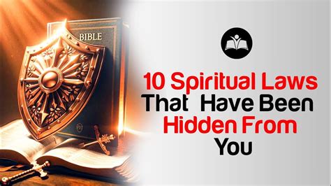 10 Spiritual Laws That Have Been Hidden From You YouTube