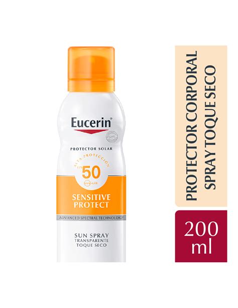 Eucerin Sun Body Spray Toque Seco Fps Ml En Farmacias Y