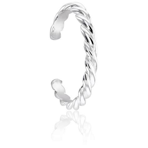 Bracelet Jonc Semi Torsad Argent Artemis Ocarat