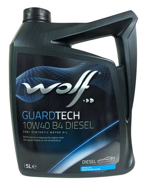 Масло моторное Wolf 10W-40 Полусинтетическое - купить в интернет ...