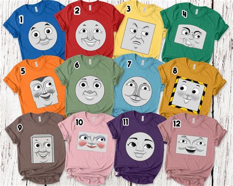 Thomas and Friends Halloween Shirt/thomas and Friends - Etsy