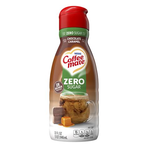 Zero Sugar Chocolate Caramel Coffee Creamer Official Coffee Mate®