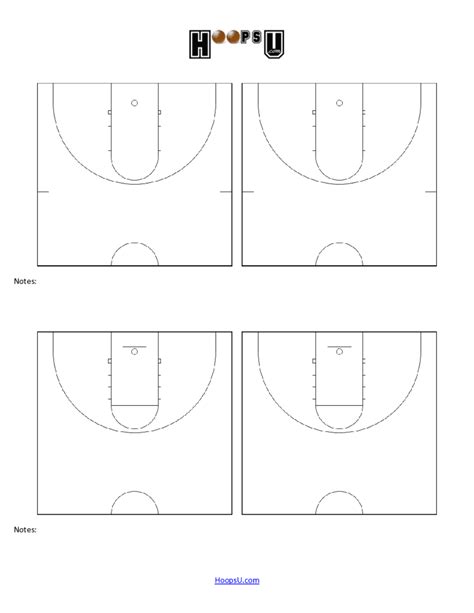 Basketball Playbook Template