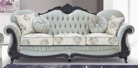 Casa Padrino Luxus Barock Sofa Gr Ngrau Creme Dunkelbraun