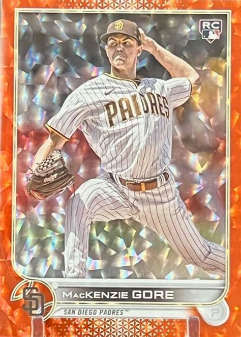 Mackenzie Gore Topps Update Orange Foil Us Price Guide Sports