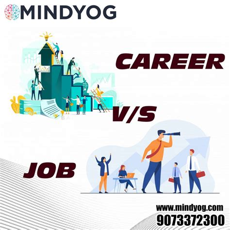 Career Vs Job Follow Your Passion Mindyog