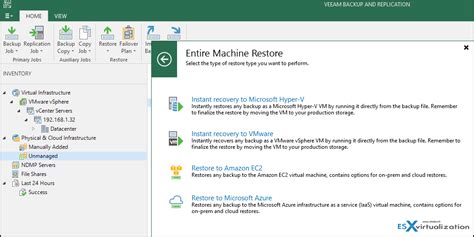 Veeam Backup And Replication 10 Released Esx Virtualization