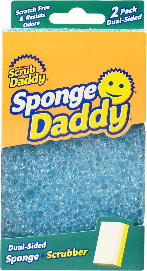 Scrub Daddy Modelo Sponge Daddy Fibra Esponja 1 Paquete De 3 Esponjas C