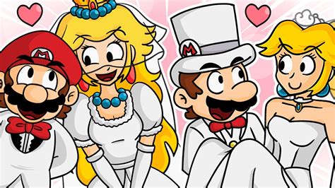 Mario X Peach Animation Shorts Compilation Gabasonian Youtube