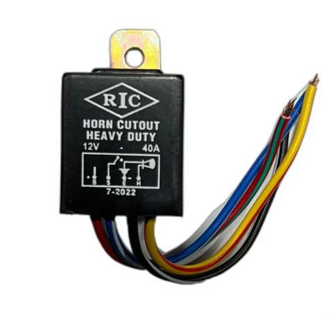 40A Axial Fuse 4 Wire Pvc Horn Cutout Relay 12V Rs 65 Piece Reliance