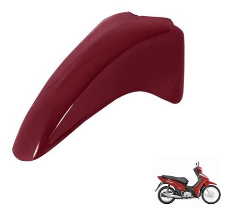 Paralama Dianteira Biz 125 13 14 Vermelho Melc MercadoLivre