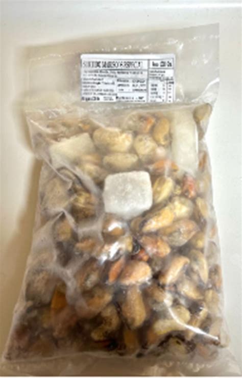 Surtido De Mariscos Congelados Iqf Bolsa 1 Kg Distribuidora Santa