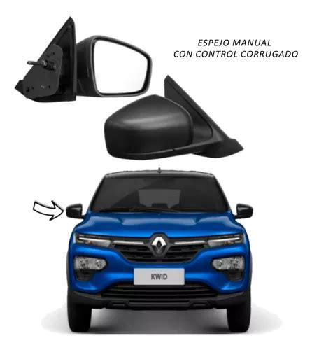 Espejo Renault Kwid C Control Corrugado Derecho Env O Gratis