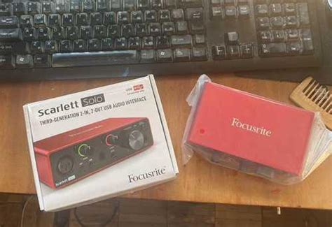 Focusrite Scarlett Solo Studio Rd Gen Festima Ru