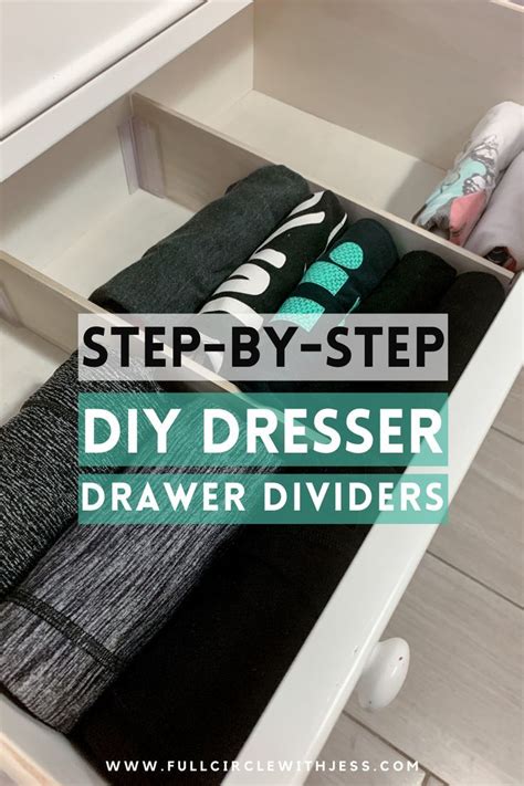 Diy Dresser Drawer Dividers Diy Dresser Drawers Diy Drawer Dividers