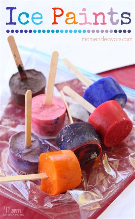 Ice Paints – Fun Activity for Kids!