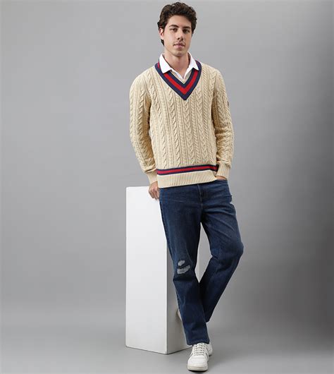 Buy Beverly Hills Polo Club Cable Knit Wimbledon Sweater In Multiple