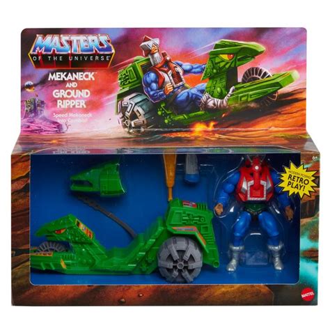 Masters Of The Universe Origins Ground Ripper And Mekanek Kapow Toys