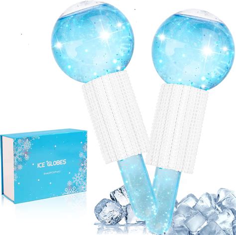 Ice Globes For Face Aiseely Pcs Ice Roller For Face And Eyes Facial