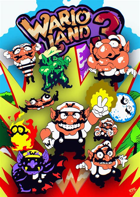 Wario Land 3 by CountBedlam on DeviantArt