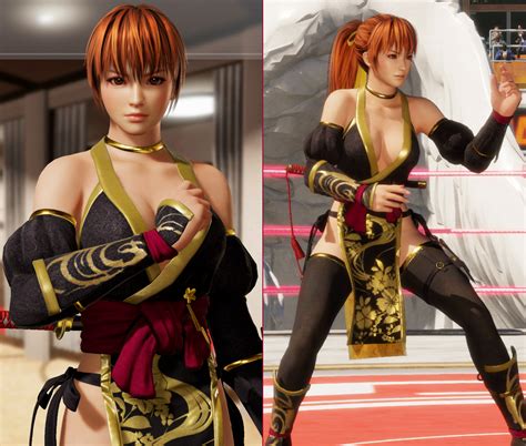 Doa6 Mod Kasumi Digital Deluxe Black Recolor By Samanosukek On Deviantart