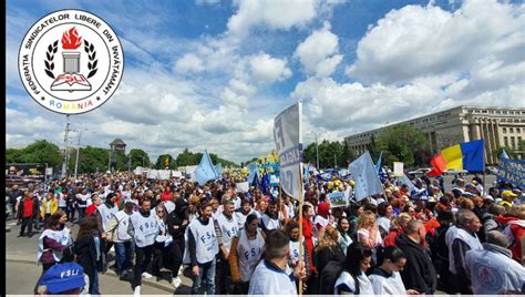 Nou Protest Al Sindicali Tilor Din Educa Ie La Bucure Ti Gs News