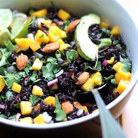 Steps To Make Black Rice Salad Recipes