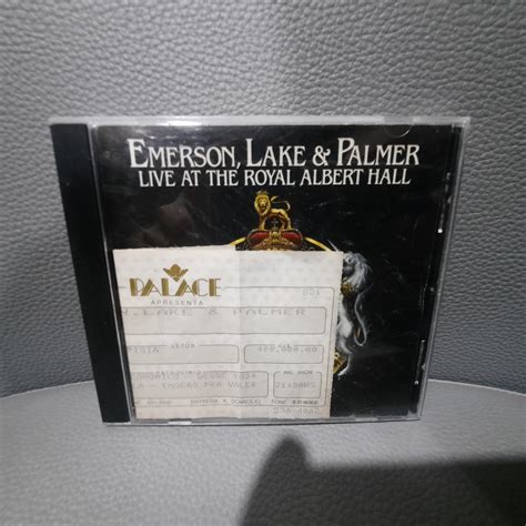 Cd Emerson Lake Palmer Live At The Royal Albert Hall Ingresso