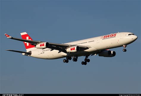 HB JMA Airbus A340 313X Swiss Dominik Förster JetPhotos