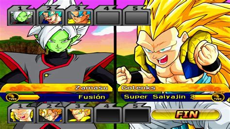 Fusiones Dbs Vs Fusiones Dbz Dragon Ball Z Budokai Tenkaichi Latino