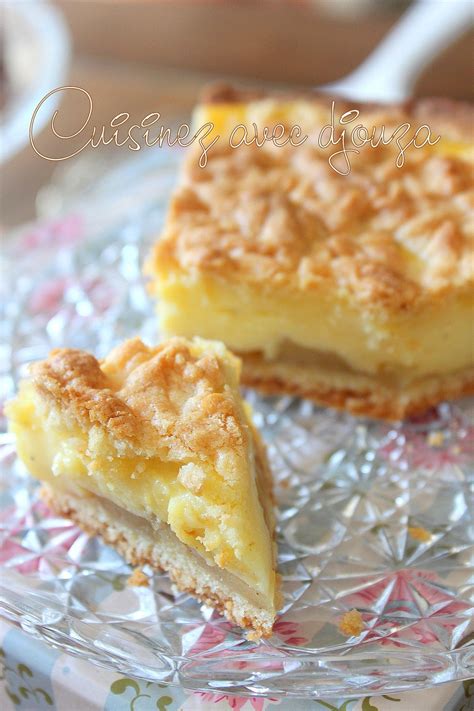 Recette de Gâteau aux pommes moelleux à la crème pâtissière