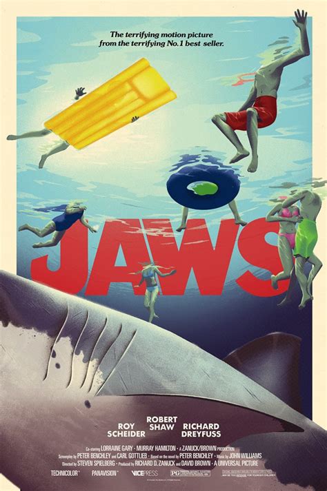 Jaws Poster By George Bletsis Takes Us Under The Sea